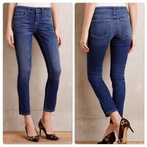 Anthropologie Pilcro and The Letterpress Side Slit Ankle Jeans Size 28